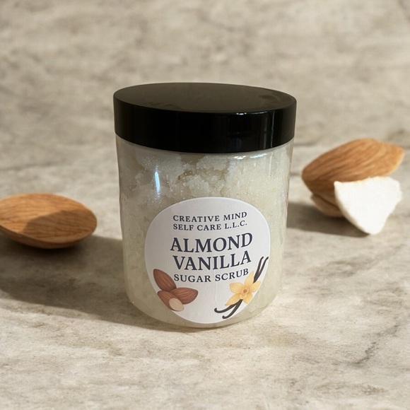 Handcrafted Almond Vanilla Sugar Scrub - Picture 1 of 1